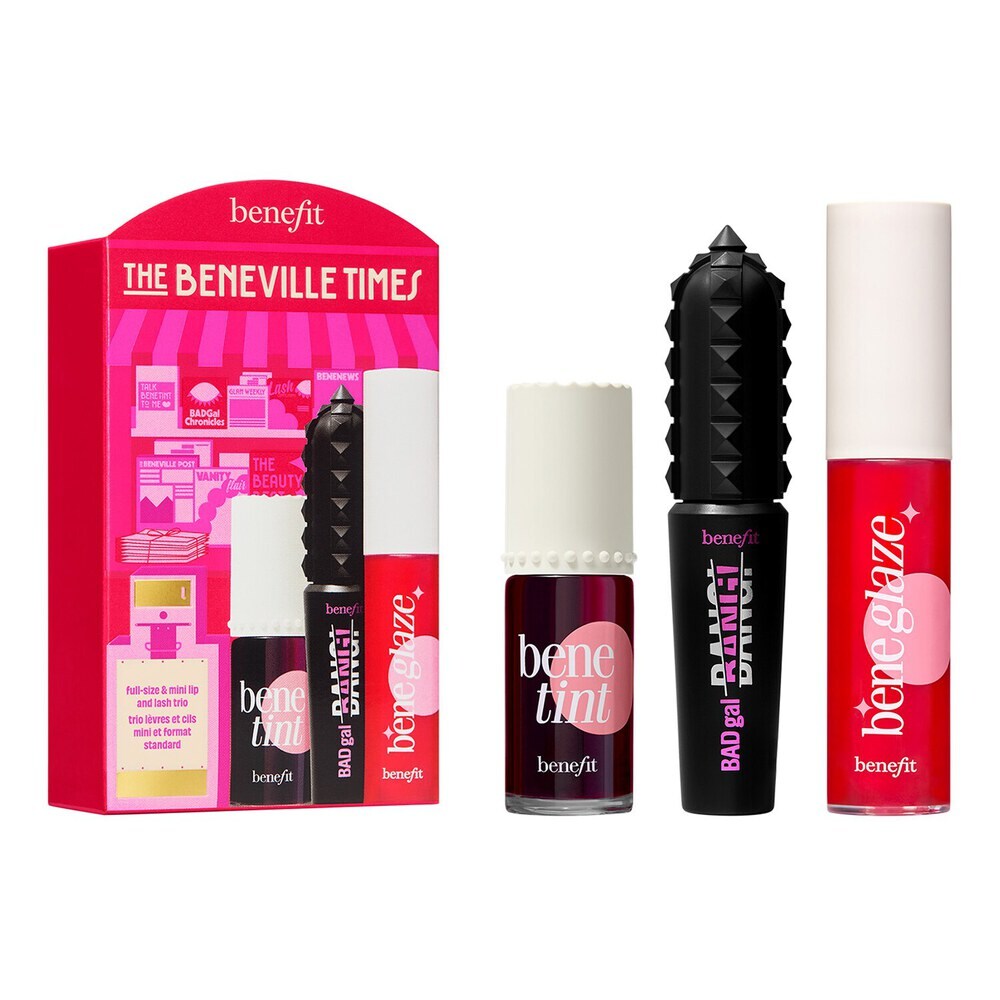 Benefit Cosmetics The Beneville Times Lip & Lash Trio