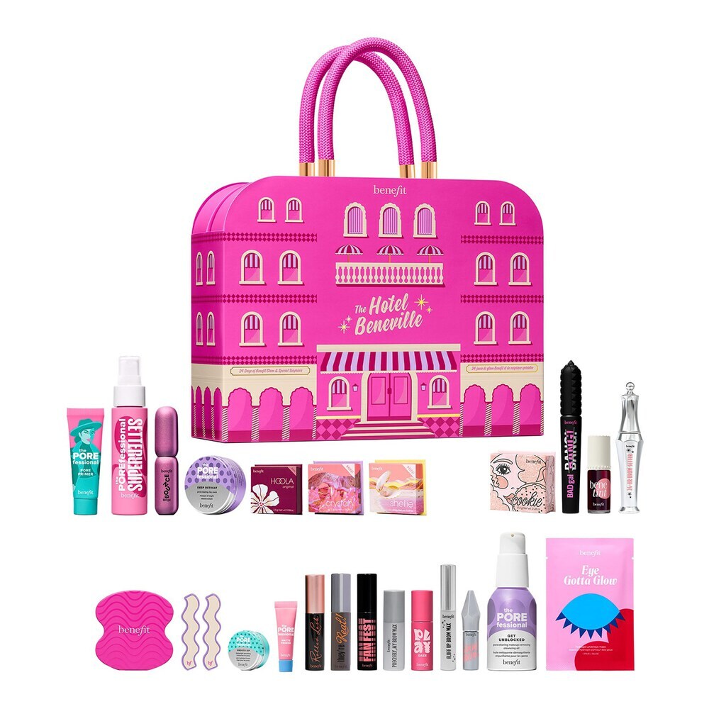 Benefit Cosmetics The Hotel Beneville 24-Day Beauty Advent Calendar