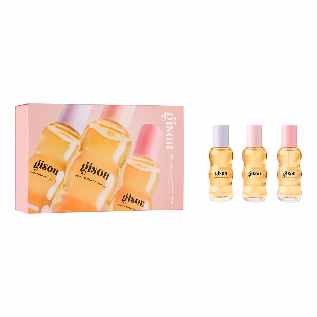 Gisou Honey Infused Hair Perfumes – Minis From The Mirsalehi Bee Garden