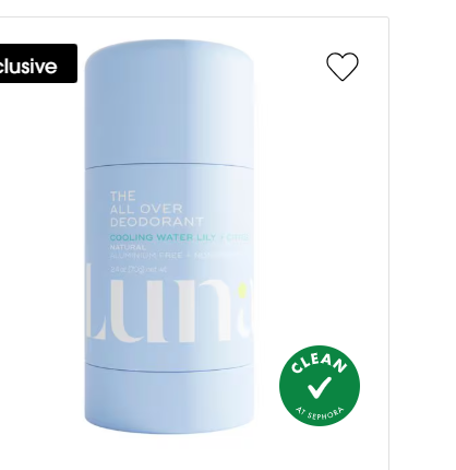 Luna Daily The Cooling All Over Deodorant