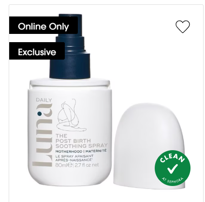 Luna Daily The Post Birth Soothing Spray With Aloe