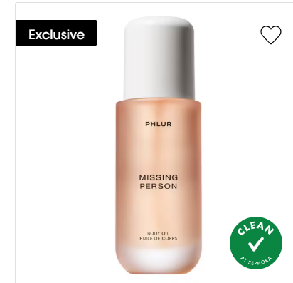 PHLUR Missing Person Body Oil