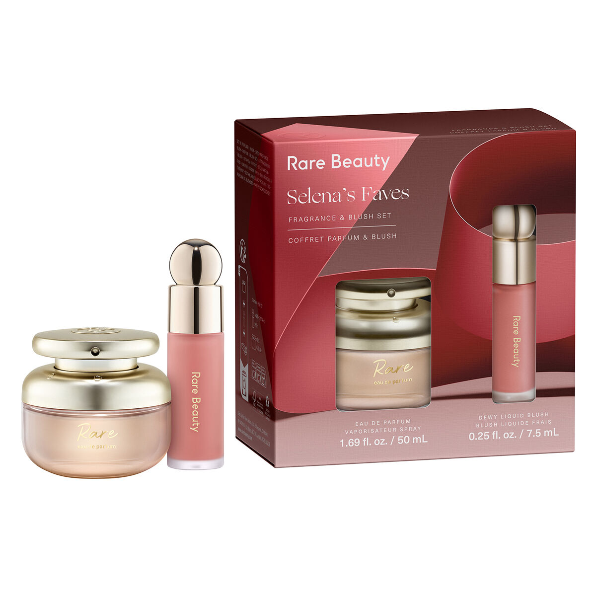 Rare Beauty Selena's Faves Fragrance & Blush Set