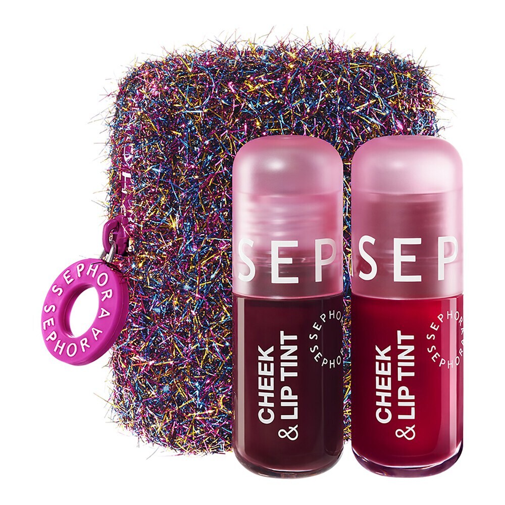 Sephora Collection Cheek and Lip Tint Duo 2 Shades: Red and Burgundy