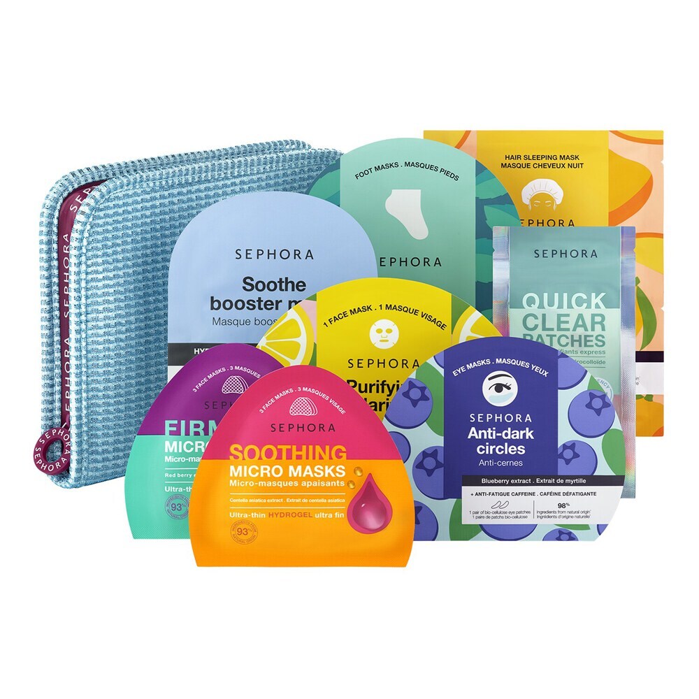Sephora Collection The Selfcare Edit 8 Skincare Masks from Head to Toe