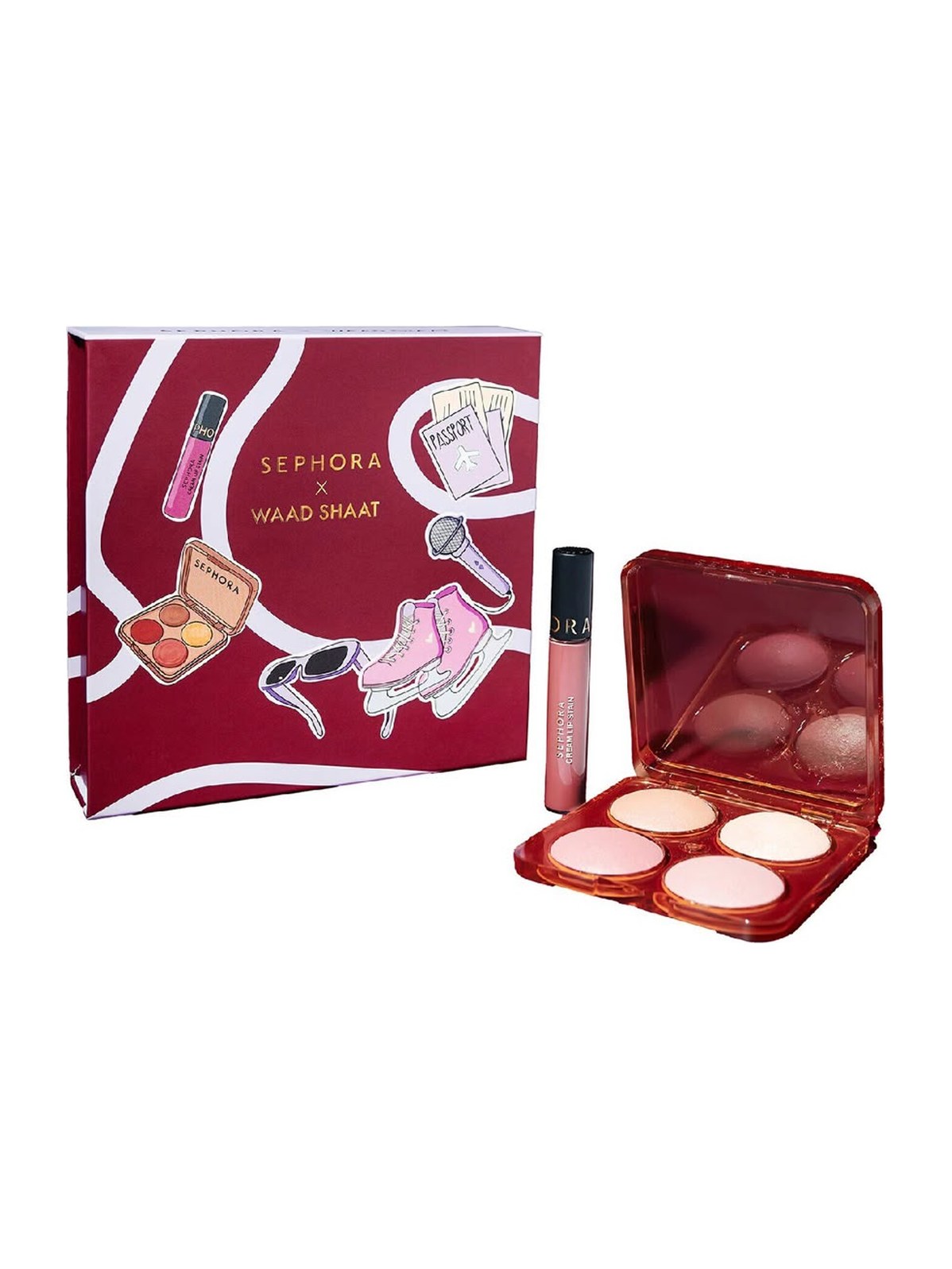 Sephora Collection Sephora x Waad Shaat Makeup Set